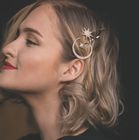 Juno Moon & Star Hair Clip Set